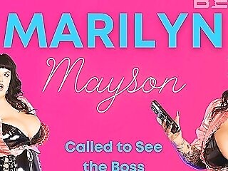 Marilyn Mayson In Fabulous Adult Clip Big Tits Sensational Display