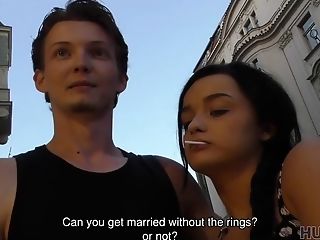 Pretty Dark Haired Banged By Stranger To Earn Money For Ring Movie