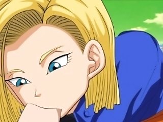 Android Barely Legal Sucking Goku's Schlong (dragon Ball Anime Porn)