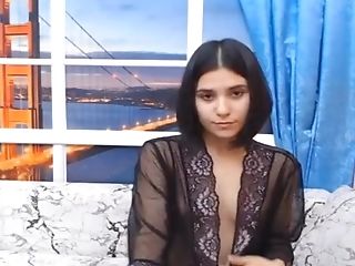 Provocative Sexy Stunner Masturbate On Webcam